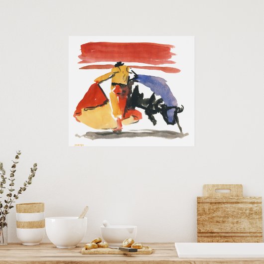 torro en torrero poster (Keuken)