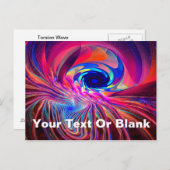 Torsion Wave Briefkaart (Voorkant / Achterkant)