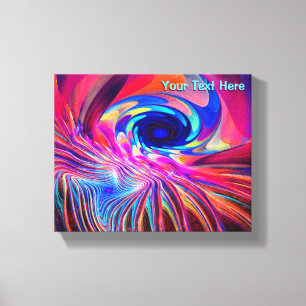 Torsion Wave Canvas Afdruk