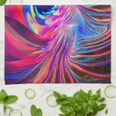 Torsion Wave Theedoek (Gevouwen)