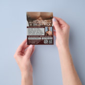 Torso, persoonlijke trainer, Gym Adverteren flyer (Hand)