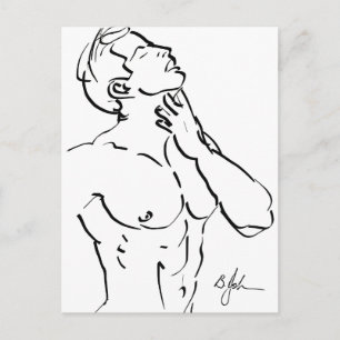 Torso Sketch Briefkaart