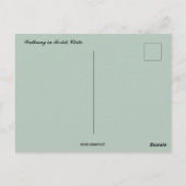 Tortel Walkways in Chili Briefkaart (Achterkant)