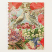 Tortelduifjes  Antiek Hart Planner (Voorkant)