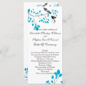 Tortelduifjes blauw programma (Voorkant / Achterkant)