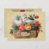 Tortelduifjes Briefkaart (Voorkant / Achterkant)