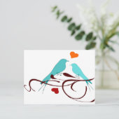  Tortelduifjes Briefkaart (Staand voorkant)