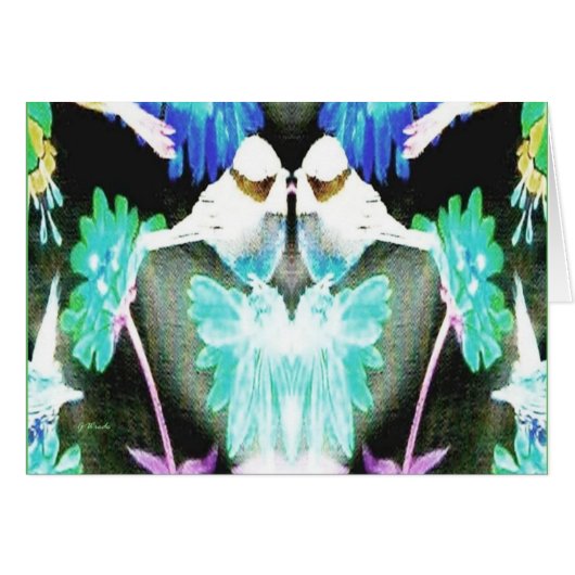 Tortelduifjes bruiloft (Voorkant Horizontaal)