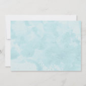 Tortelduifjes bruiloft kaart (Achterkant)