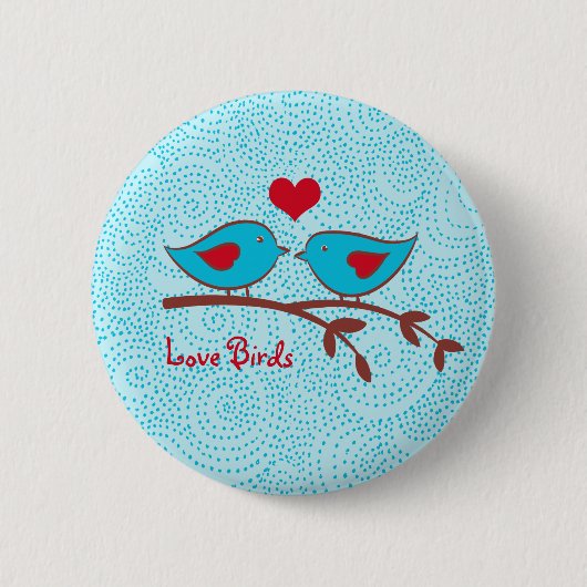 Tortelduifjes Button (Voorkant)