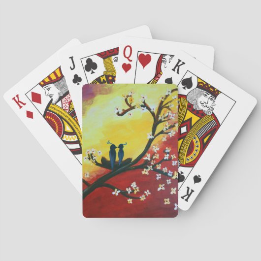 Tortelduifjes Classic Speelkaarten (Achterkant)