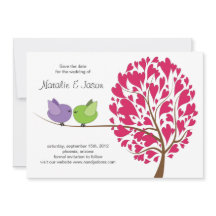 Tortelduifjes De datumkaart opslaan