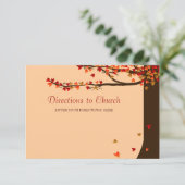 Tortelduifjes die de kaart van de Richting van het (Staand voorkant)