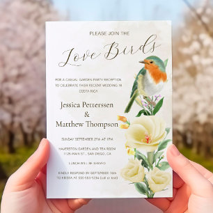 Tortelduifjes Elopement Party Foto Huwelijksrecept Kaart