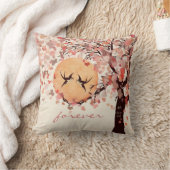 Tortelduifjes - Fall Wedding Jubileum Kussen (Deken)