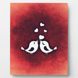 Tortelduifjes Fotoplaat