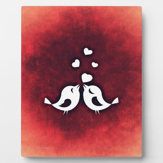 Tortelduifjes Fotoplaat (Voorkant)