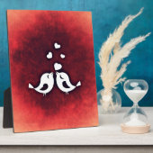 Tortelduifjes Fotoplaat (Zijkant)