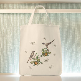 Tortelduifjes Grocery Canvas tas