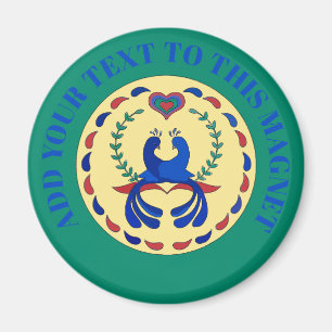 Tortelduifjes HxTeken Nederlands Magnet Magneet