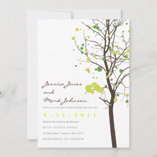 Tortelduifjes in de poolpuntstructuur kaart (Voorkant)