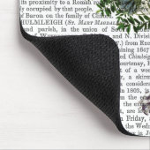 Tortelduifjes in een boom muismat (Hoek)