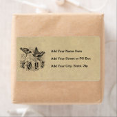 Tortelduifjes kleding en geschenken Etiket (Insitu)