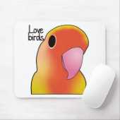 Tortelduifjes Muismat (Met muis)