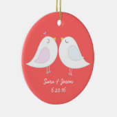 Tortelduifjes Ornament (Rechts)