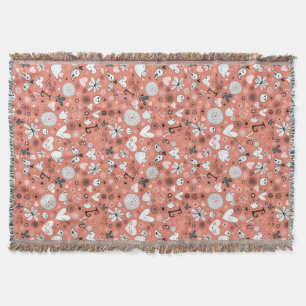 Tortelduifjes patroon deken