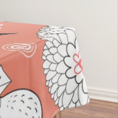 Tortelduifjes patroon tafelkleed (Voorbeeld)