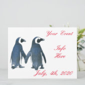Tortelduifjes Penguin Couple Thunder_Cove (Staand voorkant)