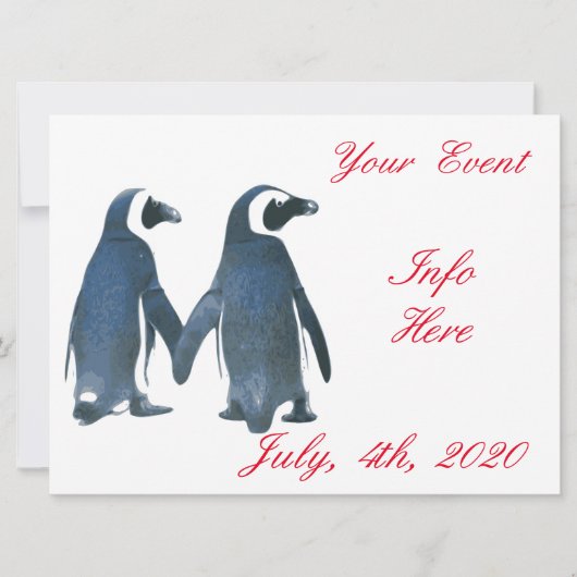Tortelduifjes Penguin Couple Thunder_Cove (Voorkant)