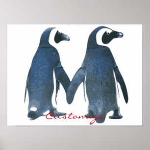 Tortelduifjes Penguin Couple Thunder_Cove Poster