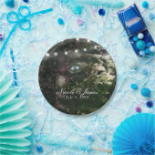 Tortelduifjes + Pijn Tree Night Weddenschap Recept Papieren Bordje (Feest)