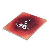 Tortelduifjes Tegeltje (Zijkant)