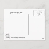 Tortelduifjes Valentijnsdag Briefkaarten (Achterkant)