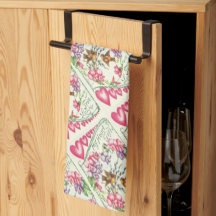 Tortelduifjes  Valentijnsdag keukenhanddoeken