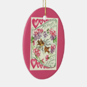  Tortelduifjes Valentijnsdag Ornament (Rechts)