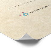 Tortelduifjes van de Heilige Unie Poster (Hoek)