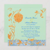 Tortelduifjes: Verloving Uitnodigingen (Voorkant / Achterkant)