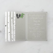 Tortelduifjes - Vogelbomen tijdens de bruiloft (Binnen)