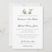 Tortelduifjes Weddenschap Kaart (Voorkant)