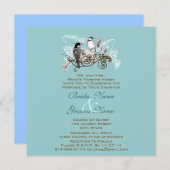  Tortelduifjes Weddenschap Witte noten Kaart (Voorkant / Achterkant)