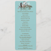  Tortelduifjes Wedding Programme Programma (Voorkant)