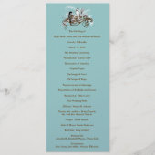  Tortelduifjes Wedding Programme Programma (Voorkant)