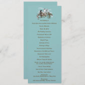  Tortelduifjes Wedding Programme Programma (Voorkant / Achterkant)