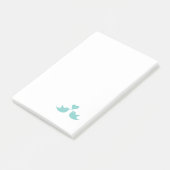 Tortelduifjes zingen vanuit het hart post-it® notes (Schuin)