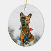 Tortie Cat Tortoiseshel Ornament (Links)