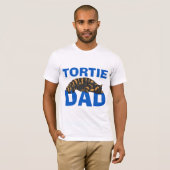 TORTIE CHAT PAPA T-SHIRTS (Devant entier)